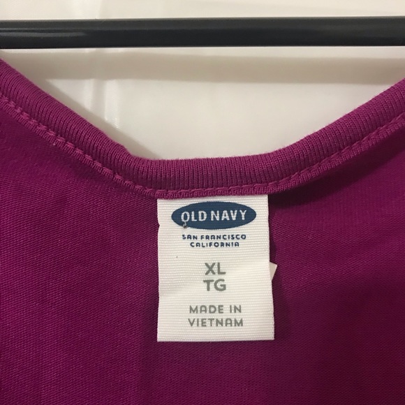 Old Navy Purple Tank XL NWT - Picture 3 of 6